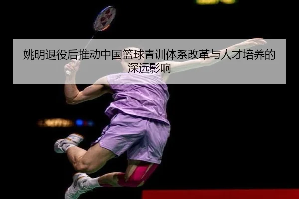 姚明退役后推动中国篮球青训体系改革与人才培养的深远影响